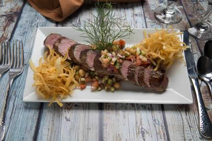 Holidays & Catering 1 Close up of steak