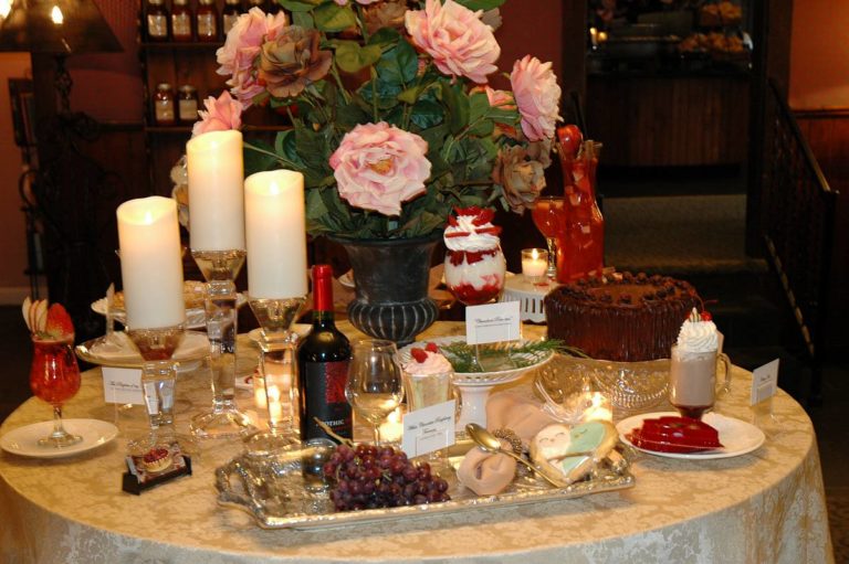 Valentine's Day Table Display
