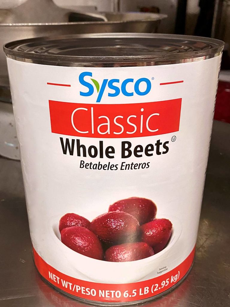 Can of whole beets