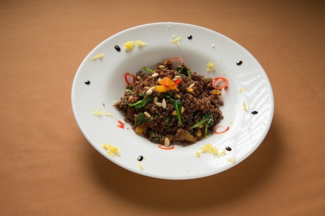 Wild Mushrooms and Lentil Salad