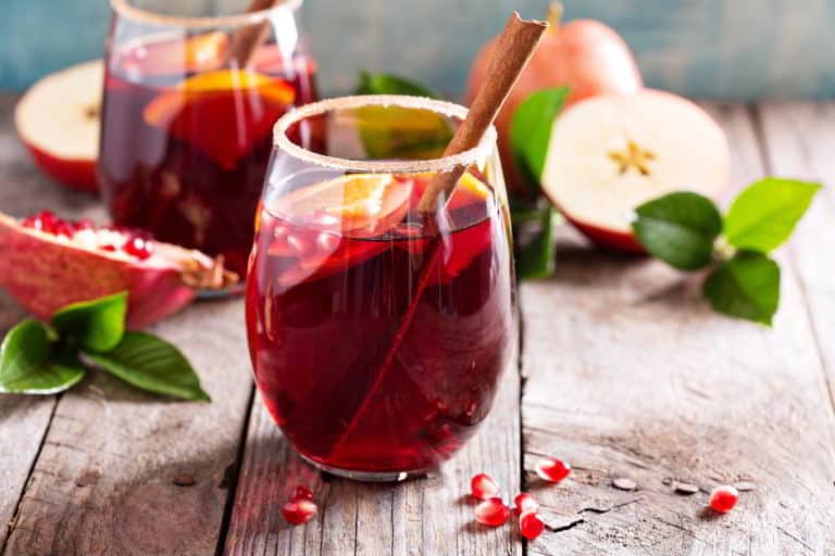 Fall and winter sangria