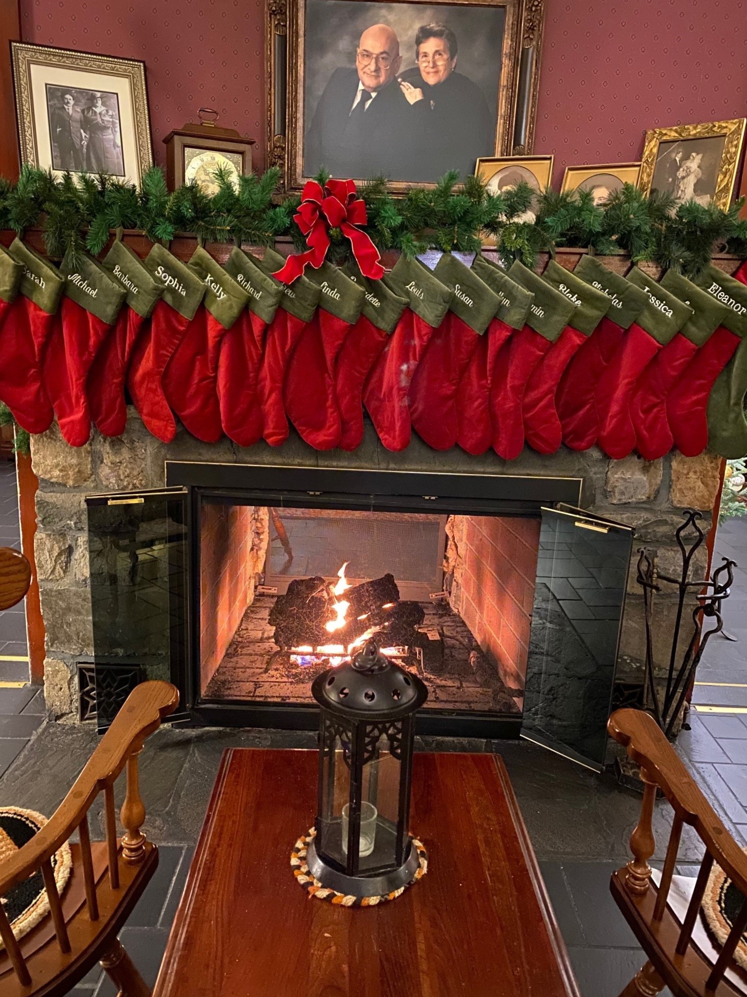 Celebrate the Season in the Poconos at Stroudsmoor: A Festive Wonderland for Your Holiday Parties 1 2021 stockings at the Inn 2