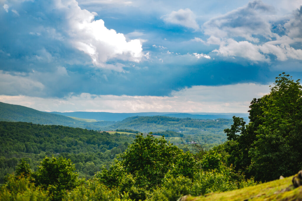 View of Cherry Valley National Wildlife Refuge from Stroudsmoor's Ridgecrest