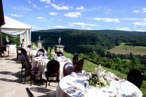 Ridgesrest Terrace seating
