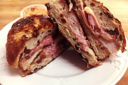 The Sweet Monty - sweet and savory panini